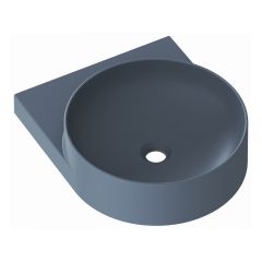 Ravak Yard XJX07240000 umywalka 50x40.5 cm półokrągła ścienna-meblowa