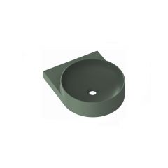 Ravak Yard XJX08040000 umywalka 50x40.5 cm półokrągła ścienna