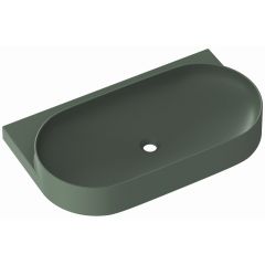 Ravak Yard XJX08280000 umywalka 80.5x50 cm półokrągła ścienna