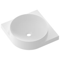 Ravak Yard XJX0E045000 umywalka 45x45 cm narożna biała