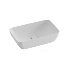Ravak Uni Slim XJX0E150000 umywalka 50x31 cm prostokątna nablatowa biała