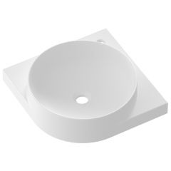 Ravak Yard XJX0E245001 umywalka 45x45 cm narożna biała
