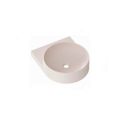 Ravak Yard XJX0G240000 umywalka 50x40.5 cm półokrągła ścienna