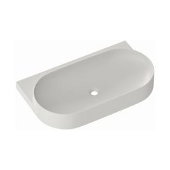 Ravak Yard XJX0O080000 umywalka 80.5x50 cm półokrągła ścienna
