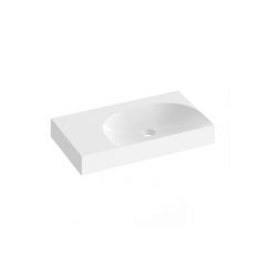 Ravak Lite XJXL1380001 umywalka 80x45 cm prostokątna meblowa biała