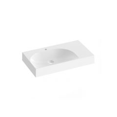 Ravak Lite XJXP1280001 umywalka 80x45 cm prostokątna meblowa biała