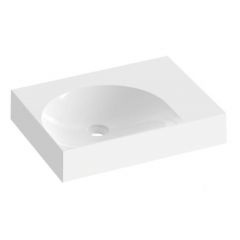 Ravak Lite XJXP1360000 umywalka 60x45 cm prostokątna meblowa biała