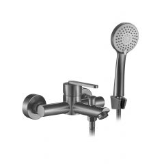 Rea Ontario REAB5515 bateria wannowo-prysznicowa ścienna grafitowa