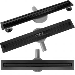 Rea Neox Slim Pro REAG2700 odpływ liniowy 60 cm czarny