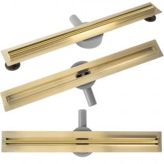 Rea Neox Slim Pro REAG2719 odpływ liniowy 80 cm złoty