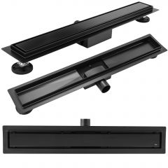 Rea Neox Czarny REAG6601 odpływ liniowy 60 cm czarny Rea Neox Czarny REAG6601 odpływ liniowy 60 cm czarny