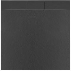 Rea Bazalt REAK3307 brodzik kwadratowy 90x90 cm czarny