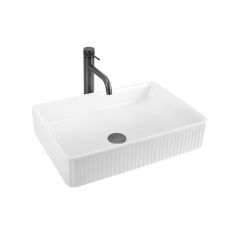 Rea Fiorella REAU6621 umywalka 50x34 cm prostokątna nablatowa biała