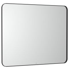 Roca Luna A812415000 lustro 100x80 cm prostokątne czarny