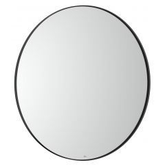 Roca Luna A812418000 lustro 80x80 cm okrągłe czarny