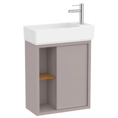 Roca Tura A852022559 umywalka z szafką 55 cm szarą