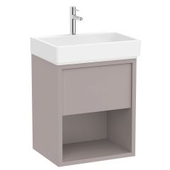 Roca Tura A852024559 umywalka z szafką 55 cm szarą