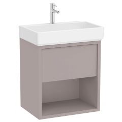 Roca Tura A852025559 umywalka z szafką 60 cm szarą
