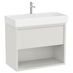 Roca Tura A852030558 umywalka z szafką 80 cm białą
