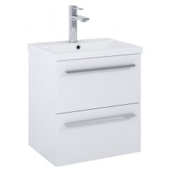 Roca Kwadro A852449806 umywalka z szafką 51 cm białą
