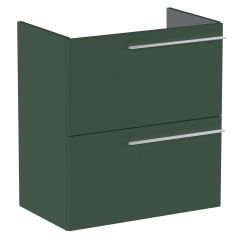 Roca Ella A857778534 szafka 58.5x34.6x63.5 cm podumywalkowa wisząca zielona