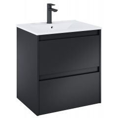 Roca Claudia A857794532 szafka 60x45.6x63.5 cm podumywalkowa wisząca czarna