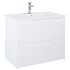 Roca Claudia A857795529 szafka 80x45.6x63.5 cm podumywalkowa wisząca biała
