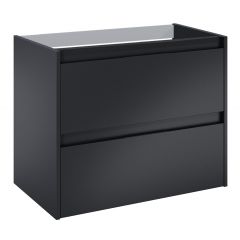 Roca Alpine A857865532 szafka 45.2x78.5x59 cm podumywalkowa wisząca czarna