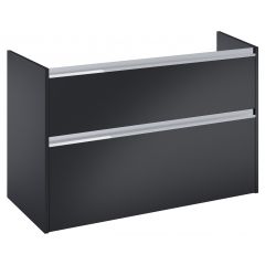 Roca Gap Pro A857901532 szafka 98.5x46x66.3 cm podumywalkowa wisząca czarna