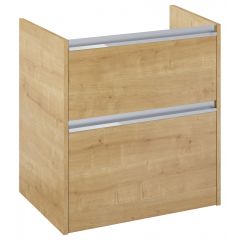 Roca Gap Pro A857908464 szafka 58.5x37.6x63.5 cm podumywalkowa wisząca dąb