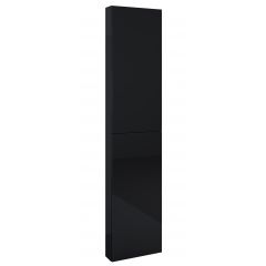 Roca Extra A857911351 szafka 40x12.6x180 cm boczna wisząca czarna