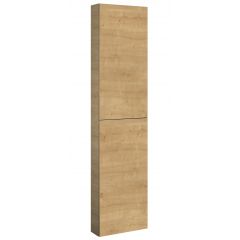 Roca Extra A857911464 szafka 40x12.6x180 cm boczna wisząca dąb