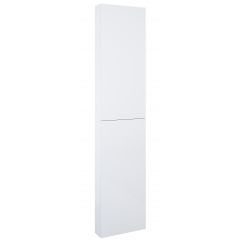 Roca Extra A857911529 szafka 40x12.6x180 cm boczna wisząca biała