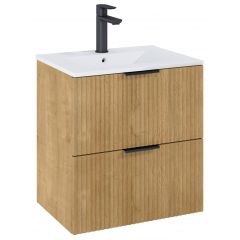 Roca Reef A857954464 szafka 60x45x63.5 cm podumywalkowa wisząca dąb