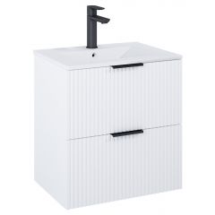 Roca Reef A857954529 szafka 60x45x63.5 cm podumywalkowa wisząca biała