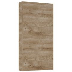 Roca Extra A857957808 szafka 40x12.6x80 cm boczna wisząca dąb