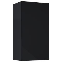 Roca Extra A857958351 szafka 40x31.6x80 cm boczna wisząca czarna