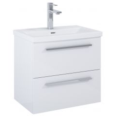 Roca Kwadro A857969806 szafka 60x38.4x53 cm podumywalkowa wisząca biała