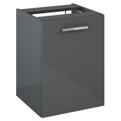 Roca Kwadro A857973153 szafka 39.8x38.4x53 cm boczna wisząca antracyt