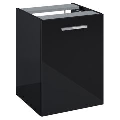Roca Kwadro A857973351 szafka 39.8x38.4x53 cm boczna wisząca czarna