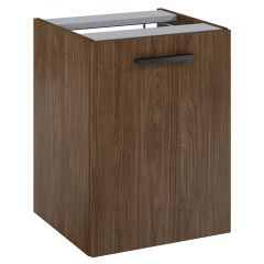 Roca Kwadro A857973540 szafka 39.8x38.4x53 cm boczna wisząca orzech