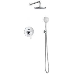 Roca L-20 A5D1809C00 zestaw prysznicowy podtynkowy z deszczownicą chrom