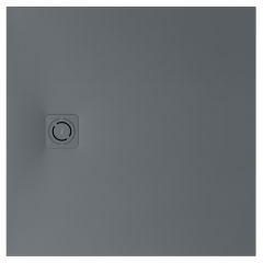 Roca Magma APE0138438403200 brodzik kwadratowy 90x90 cm szary
