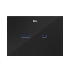 Roca Duplo S A890340106 przycisk spłukujący do pisuaru czarny