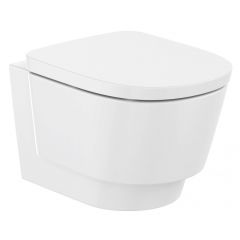 Roca Tura A346697000 miska wc wisząca bez kołnierza biały połysk