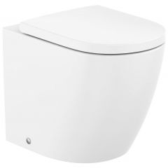 Roca Meridian A347747S00 miska wc stojąca bez kołnierza ze spłukiwaniem wirowym biały połysk