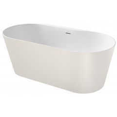 Roca Raina A2484660B0 wanna wolnostojąca 159x79 cm owalna biała-dwukolorowa