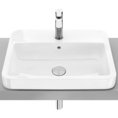 Roca Gap A32747VS00 umywalka 55x41 cm prostokątna wpuszczana biała