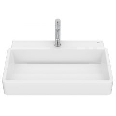 Roca Tura A327694S00 umywalka 60x43 cm prostokątna ścienna-nablatowa biała