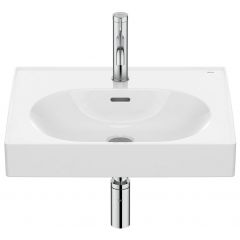 Roca Meridian A327741S00 umywalka 55x46 cm prostokątna ścienna-meblowa biała